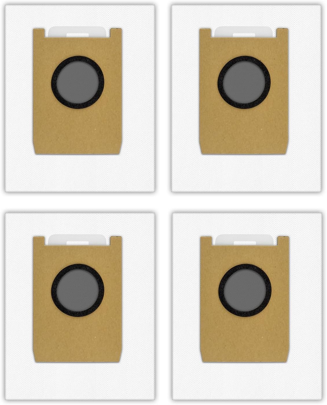 4 Pzas Bolsas Polvo Repuesto para Aspiradora Eufy 3en1