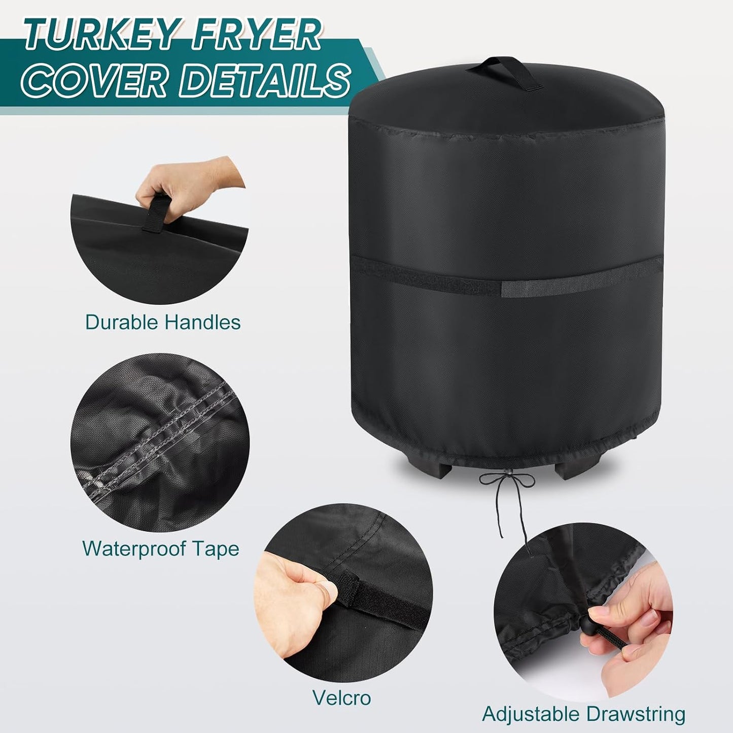 Funda cubierta impermeable para freidora Charbroil The Big Easy