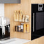 4 Soportes pared transparentes especias 11.5x3.6pulg