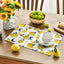 Set 4 Manteles Verano Fruta Limón 12x18pulg