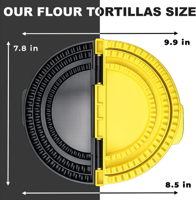 Sellador tortillas 3en1 ajustable 6-10pulg sin BPA