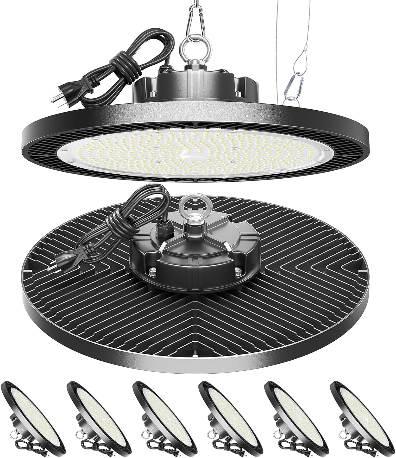 Luz LED alta bahía enchufe 5 pies