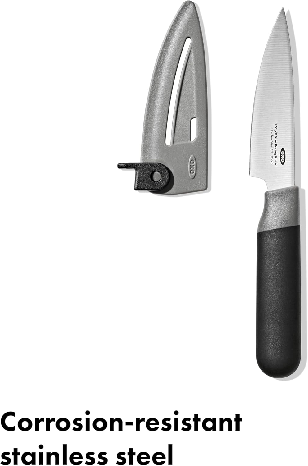 Cuchillo de pelar OXO Good Grips con funda de bloqueo
