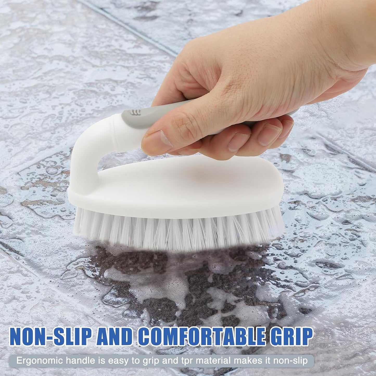 Cepillo limpieza resistente para bañera ducha cocina