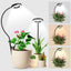 Pack 2 Luces Cultivo 3 Colores Cuello Ganso 360°