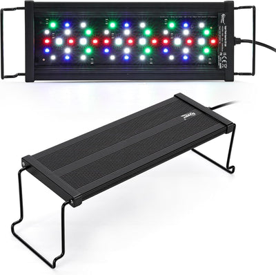 Luz LED acuario automática 4 modos WRGB 24/7