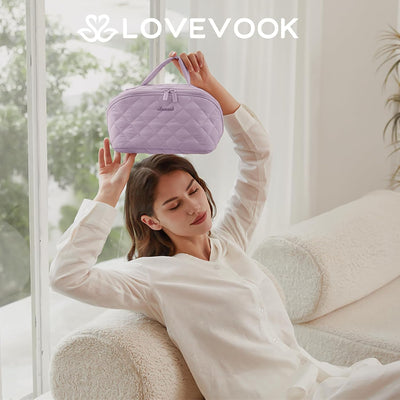 Bolsa maquillaje viaje 2 Pzas organizador cosméticos impermeable