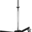 Base plegable con ruedas negro/cromado 8.5pulg