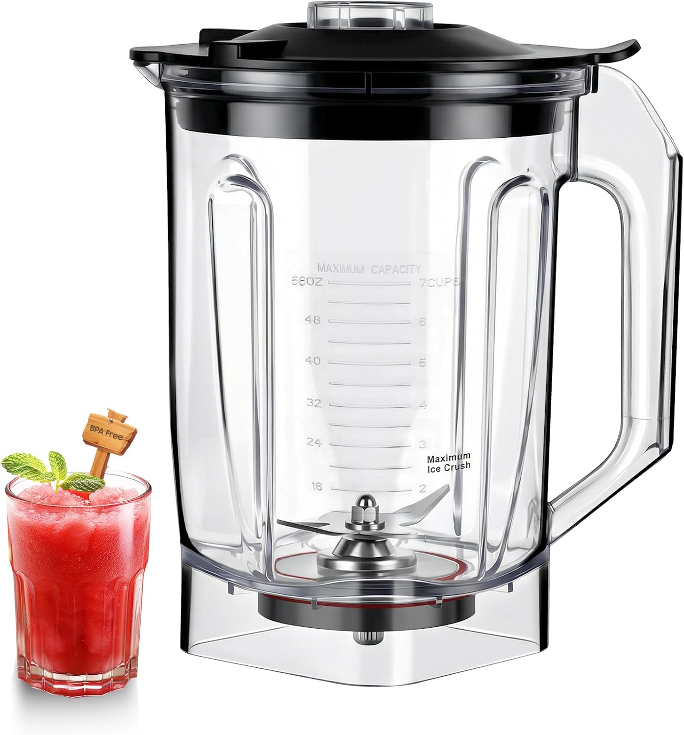 Licuadora al vacío profesional con set tazas 56oz