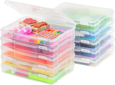 Estuche fotos 5x7 pulg transparente pack 10