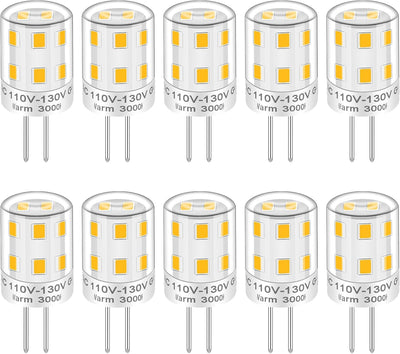 Bombilla LED G4 regulable 110-130V blanco cálido