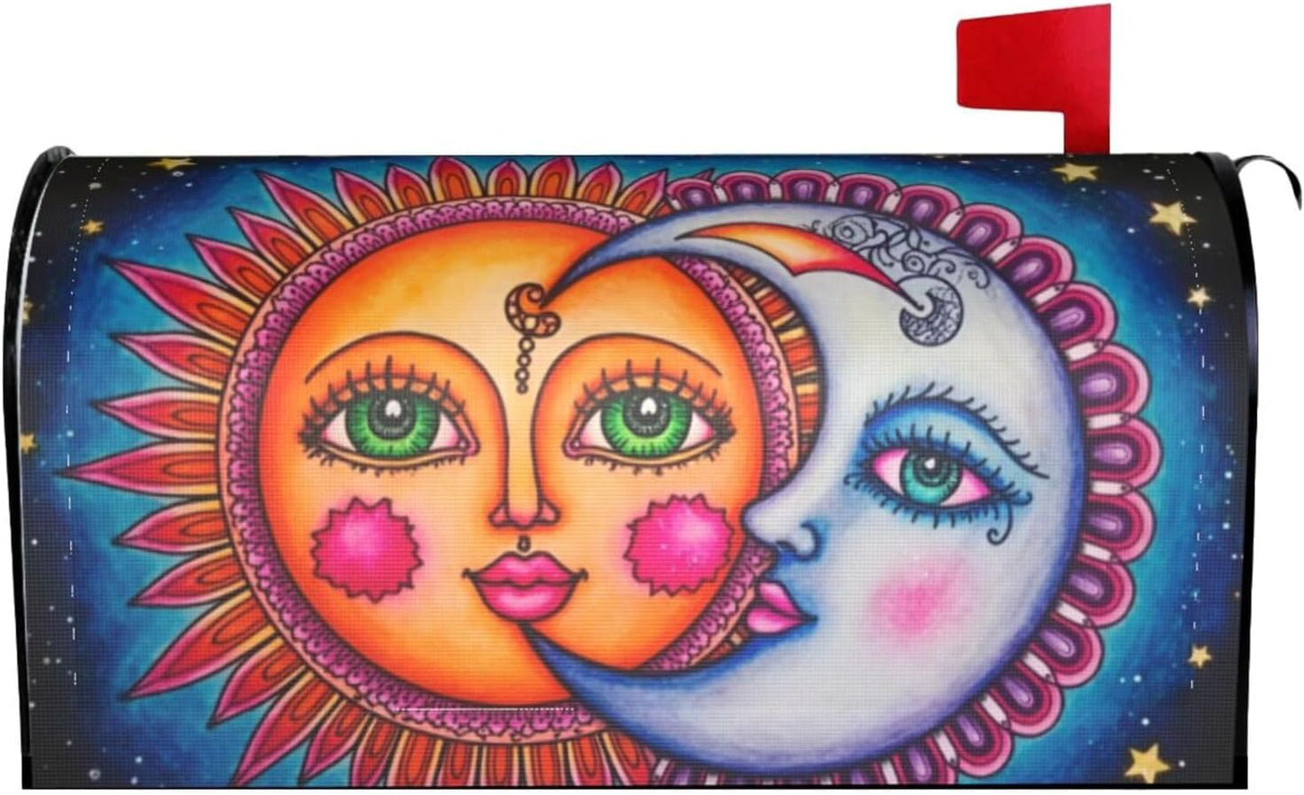 Funda magnética impermeable para buzón sol y luna 21x18pulg