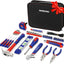 Kit 100 Pzas Herramientas Hogar con Bolsa Transporte