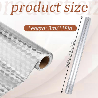 Protector de pared para estufa, papel tapiz de cocina con adhesivo a prueba de aceite