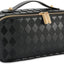 Bolsa cosméticos viaje mujer negro diamante