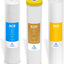 Filtro agua casa 3 etapas 5micron 4.5x20inch