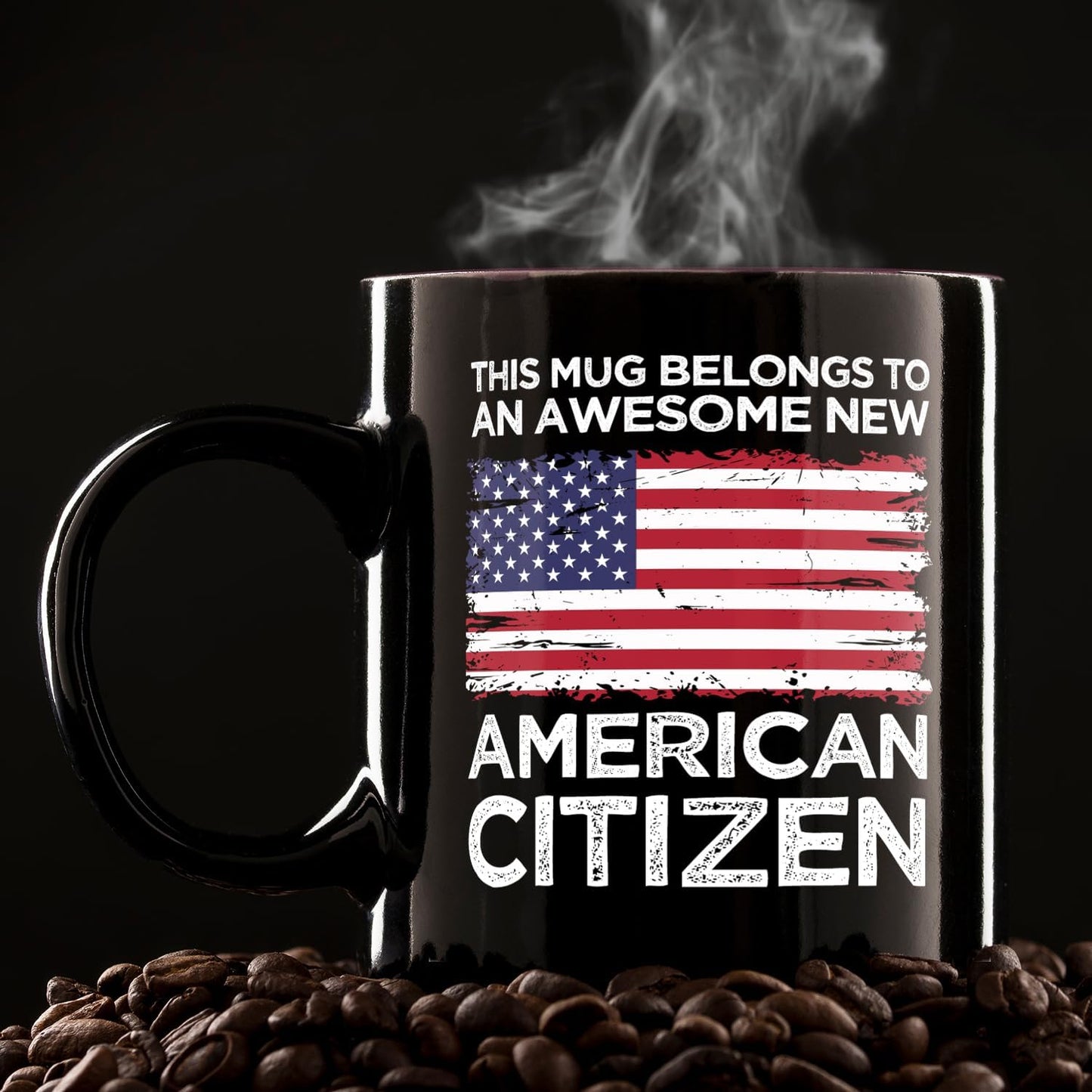 Taza regalo para nuevo ciudadano estadounidense