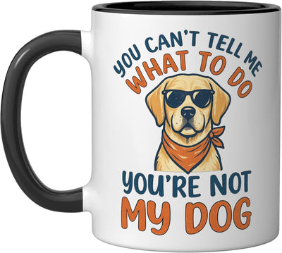 Taza cerámica Labrador - No me digas qué hacer, no eres mi perro