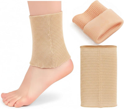 Tobillera gel patinaje artístico 1 par acolchado soporte mordida