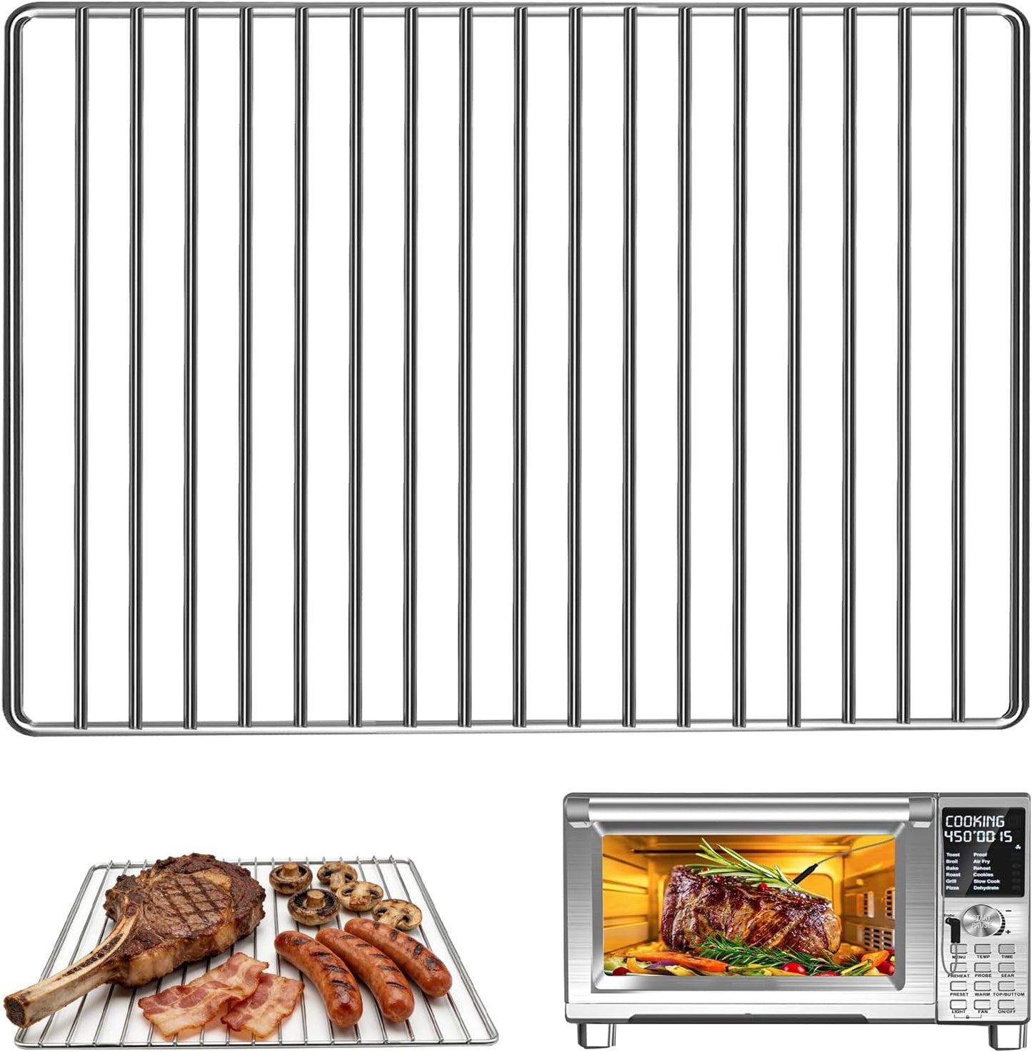 Accesorios freidora aire Nuwave Bravo XL Pro 30qt acero inox