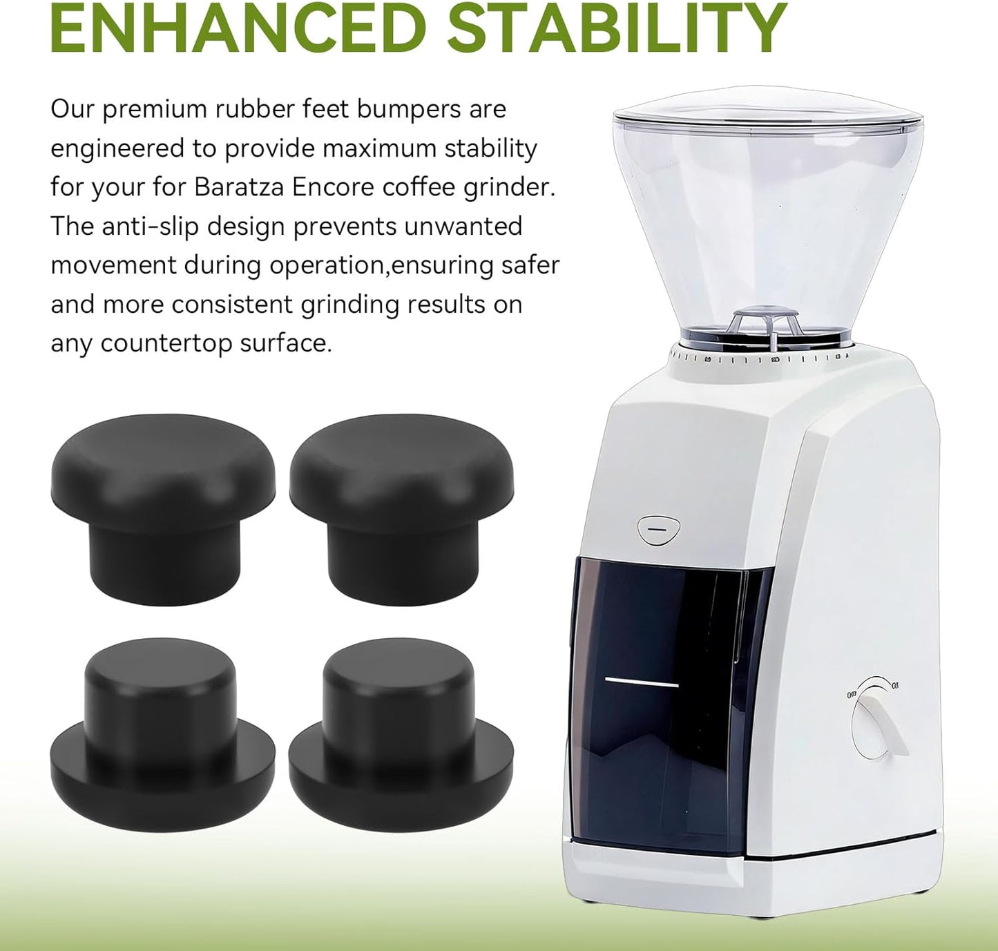 Molinillo goma repuesto Baratza Encore ZCG485BLK antiderrap