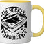 Mesa de hockey para mesa juego cerámica amarillo/blanco