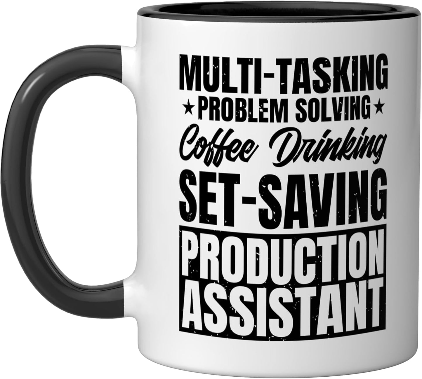 Taza Cerámica Humorística Assistant Black/White