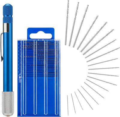 Set 21 brocas micro para joyas madera resina