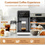 Máquina Café Expreso Automática con Molinillo Espumador Leche