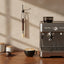 Set 3 Cepillos Limpieza Molinilla Espresso Mango Madera