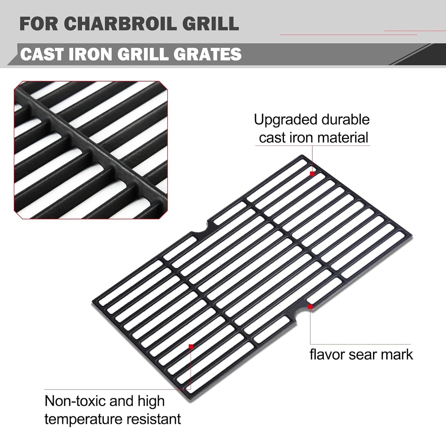 Parrillas repuesto Charbroil Performance 4 5 quemador G4 70-0002-W1