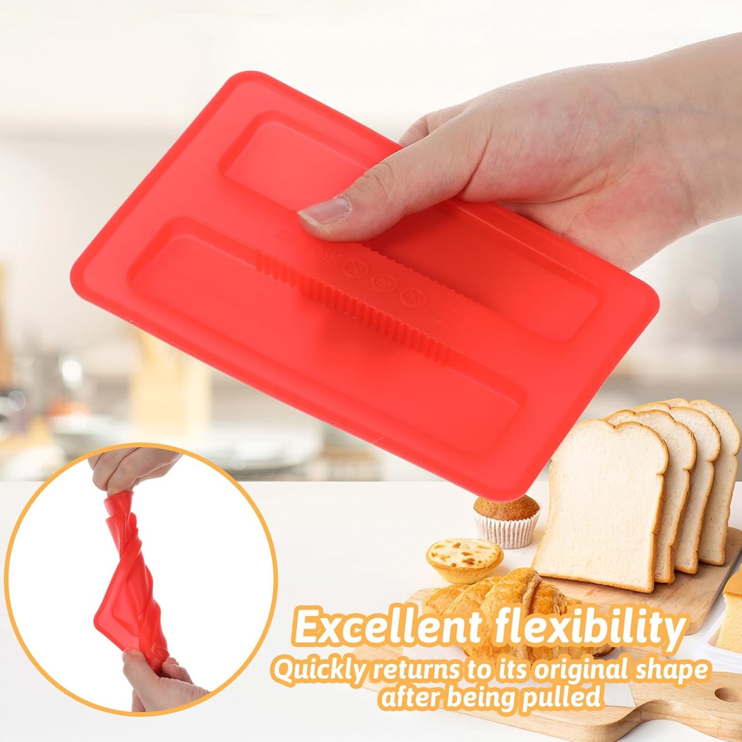 2 Pzas cubierta silicona tostadora accesorios panificadora
