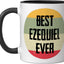 Taza Cerámica Ezequiel Ever Negro/Blanco