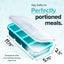 Set 4 Moldes Silicona Congelador 1 y 2 Tazas Con Tapas