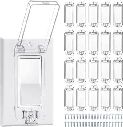 20 Fundas Interruptor Luz Bebé Niño A prueba de luz
