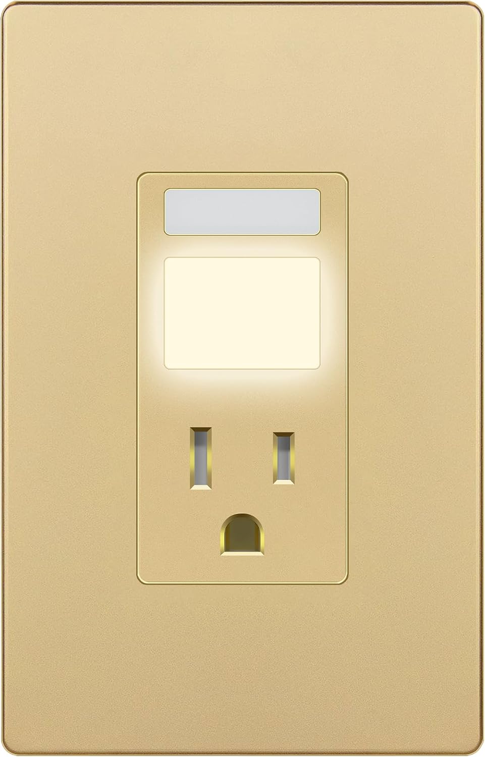 Toma corriente 15A con luz LED sensor movimiento