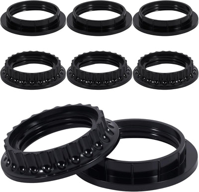 Anillo adaptador lámpara E26/E27 8 Uds resistente