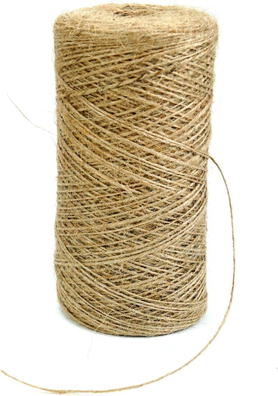 Cuerda yute natural 0.039in*1148pies para manualidades y decoración