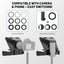 Teleprompter T5 para smartphone anillos adaptadores 1.929-3.228pulg