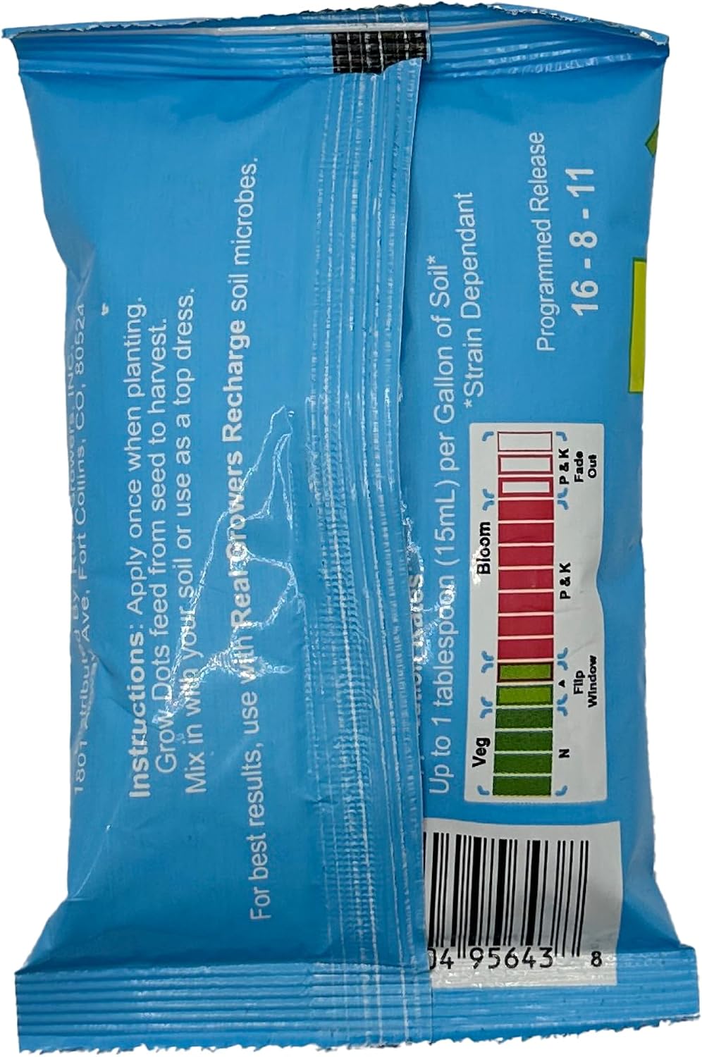 Alimento vegetal liberación programada 2.65oz