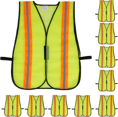 Chaleco seguridad alta visibilidad ajustable ligero