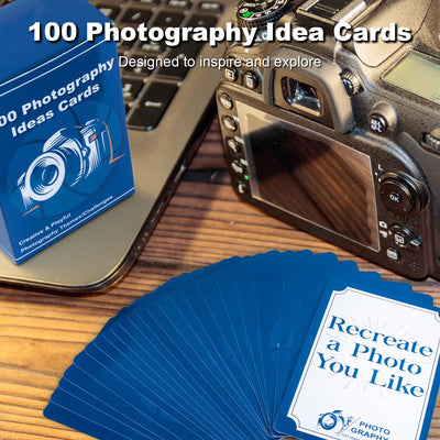 100 Tarjetas Ideas Fotografía Accesorios Sesión Regalo Fotógrafo