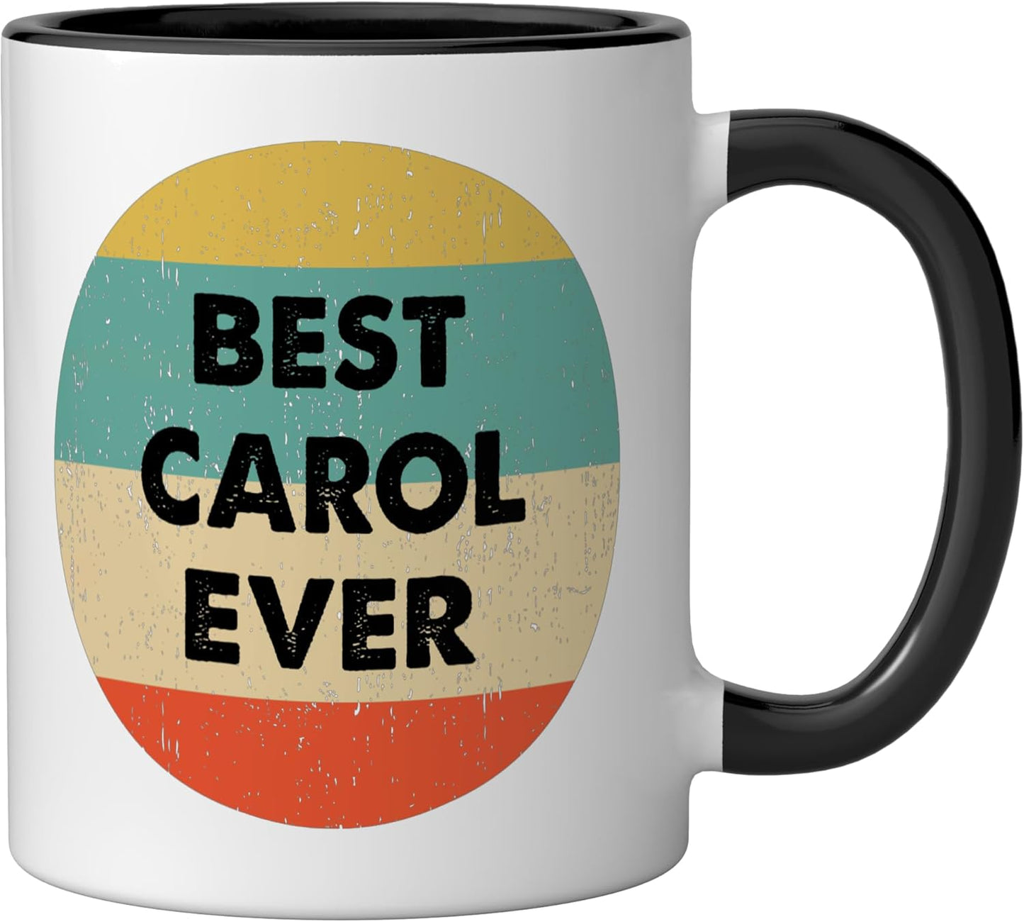 Taza Cerámica Navidad Negro/Blanco