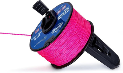 Cuerda Nailon Trenzada #18 328pies Carrete Rosa Jardinería