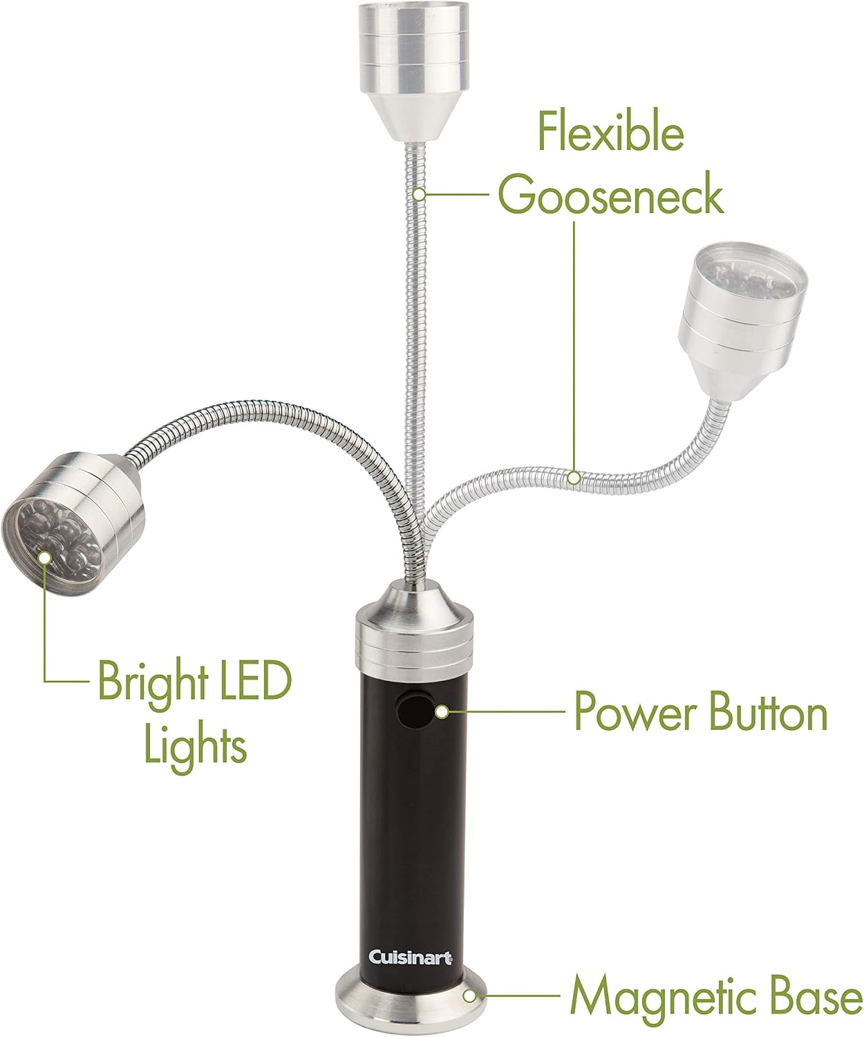 Luces LED magnéticas para parrilla pack 2