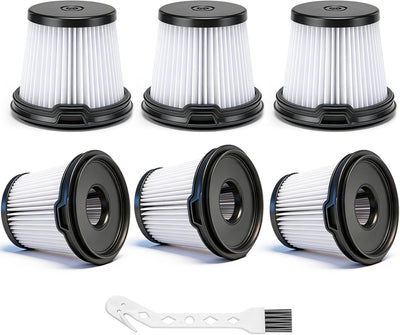 6 Filtros Repuesto para Aspiradora Shark Detect Pro