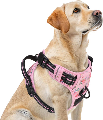 Arnés táctico reflectante ajustable para perros grandes L