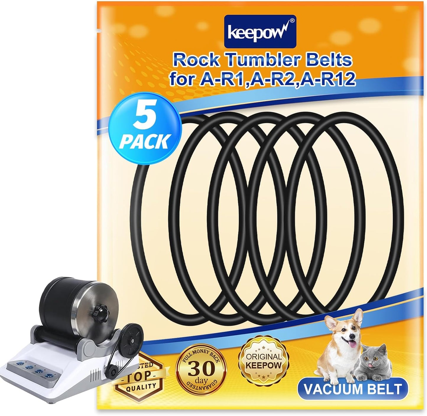 5 Cinturones vaso roca comp para Thuml A-R1/A-R2