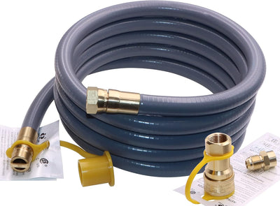 Kit manguera gas 10.5ft desconexión 1/2pulg llamarada giratoria