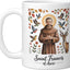Taza Cerámica Saint Francis Blanco